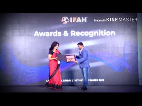 Top 100 Healthcare Leaders Award IFAH : Dr.Neena Rao , Margika- For Children with Special Needs