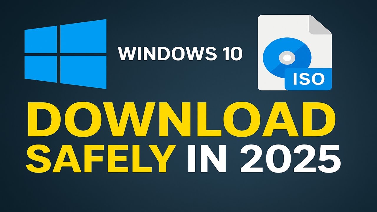 Genuine Windows 10 ISO in 2025 — How to Download It Safely After Support Ends