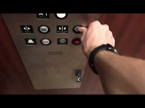 Elevator at the best western revere inn hotel in Pennsylvania.