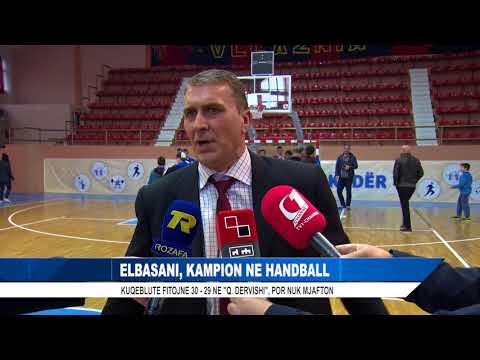 ELBASANI, KAMPION NE HANDBALL