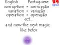  800 Portuguese words = 2 min.