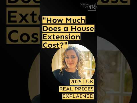 How Much Does a House Extension Cost in 2025? (Quick Breakdown) #architect #houseextension