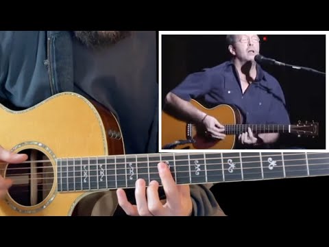 Learn Key to the Highway as Clapton plays it- a guitar lesson...