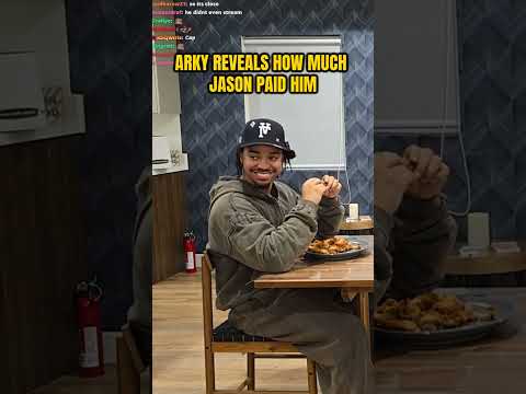 Arky reveals how much Jason paid him