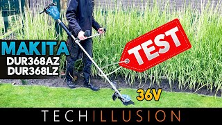 🔥EXTREMETEST: The POWERFUL 36V Cordless Brush Cutter DUR368 by MAKITA in test!😱 DUR368AZ / DUR368LZ