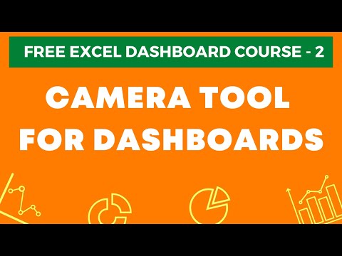 Excel Dashboard Course 2 Using Camera Tool For Excel Dashboards