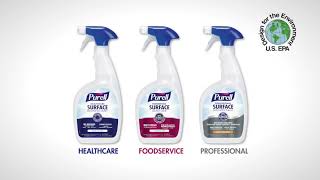 PURELL® Surface Disinfectant and Sanitizer Sprays