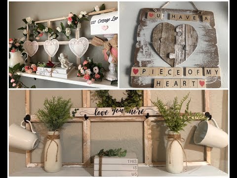 ❤️ NEW VALENTINES DOLLAR TREE DIYS WINDOW SHELF FOR UNDER $10 2020 Video