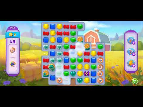 Homescapes level 9151 Hard level (+5moves)