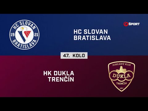 47. kolo: HC Slovan Bratislava - HK Dukla Trenčín 2:4 (HIGHLIGHTY)