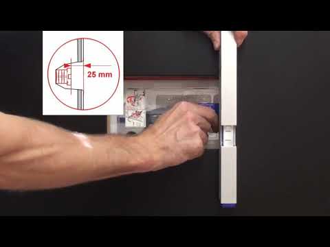 Установка кнопки смыва TECEsquare II Установка кнопки смыва TECEsquare II