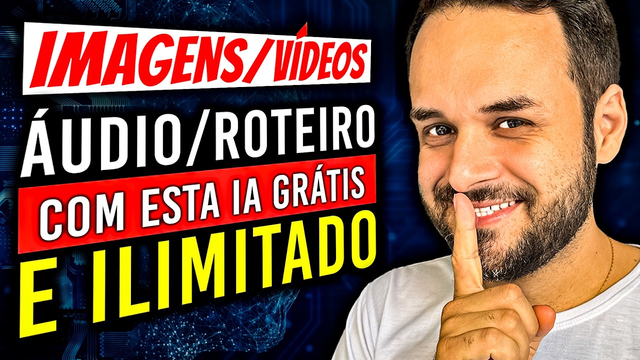 NOVA Ferramenta de IA GRÁTIS E ILIMITADA para VÍDEO, IMAGEM, TEXTO, AÚDIO e Mais