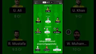 Dream11 today Emirates D20 Fuj Vs Abd match prediction |#sorts #slteam