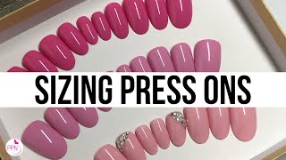 4 Ways to Size Press on Nails for Clients