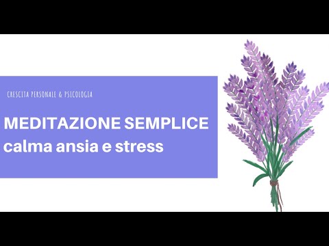 SIMPLE GUIDED MEDITATION: Breathing exercise to relax, calm anxiety and stress