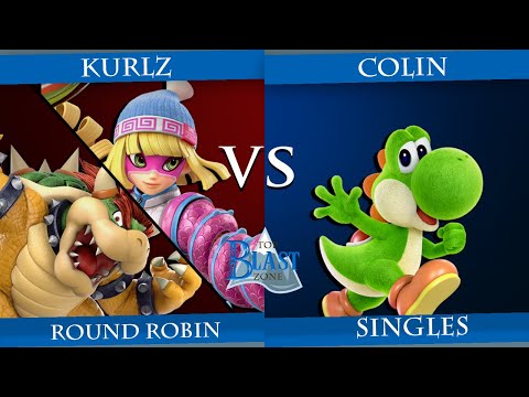 Top Blastzone 30 Round Robin - Kurlz (Min Min, Bowser) Vs. colin (Yoshi)