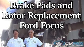 Brake Pad and Rotor Replacement - Front Ford 