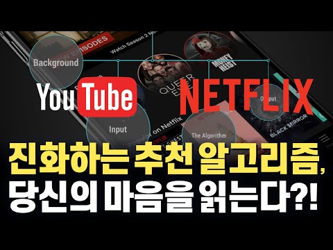 유튜브, 넷플릭스의 완벽한 취향 저격 방법? 관심있을 영상들을 추천해주는 추천 알고리즘 원리!