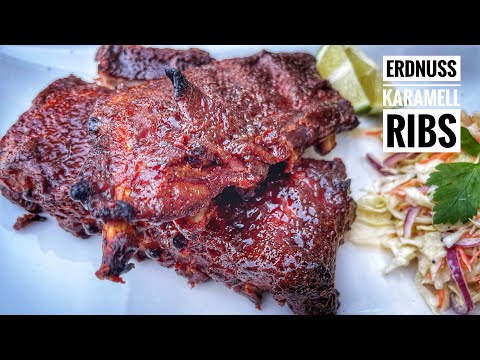 #527: Erdnuss-Karamell Ribs * Peanut Candy Ribs (Sorry, Meathead!)