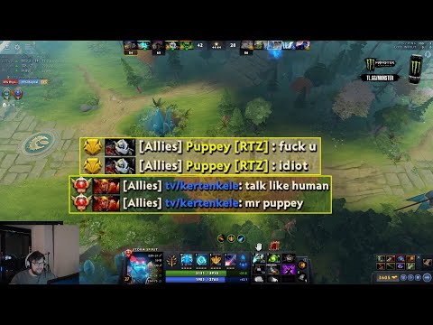 Puppey gets triggered by this LC then dies while typing