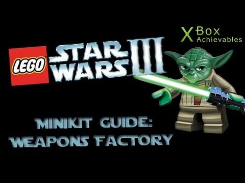 Lego Star Wars III - Minikit Guide: Weapons Factory