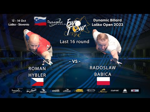Day 3: Table 4 A Last 16 match from the Dynamic Billard EuroTour Laško Open 2023 Slovenia