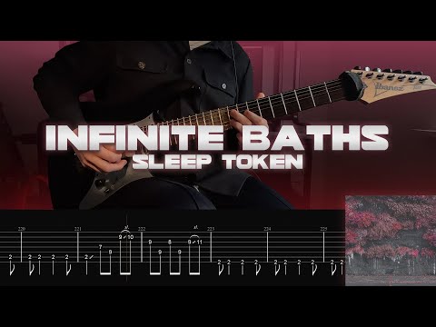 Infinite Baths - Sleep Token (BRAND NEW SONG 2025) (ON-SCREEN TABS) (ONE-TAKE COVER)
