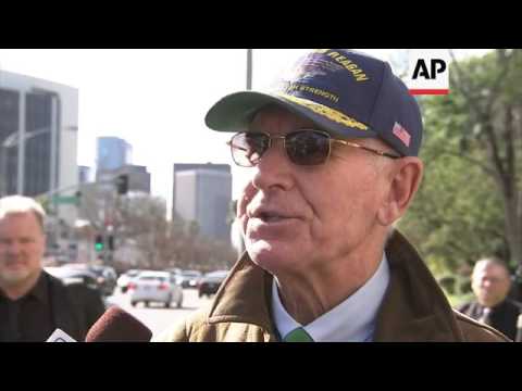 Zsa Zsa Gabor's husband addresses critics, discusses Donald Trump, Debbie Reynolds, after a funeral