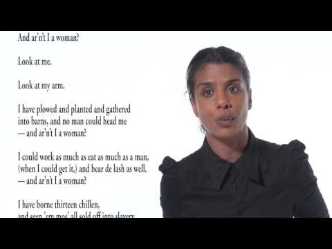 Hear Sojourner Truth's original 1851 "Ain't I a woman" speech. www.thesojournertruthproject.com