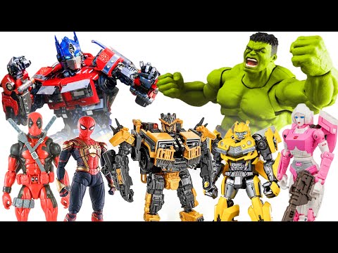 HULK vs OPTIMUS PRIME?! Ultimate Battle Begins! | Tony Hero Clash #superhero #transformers