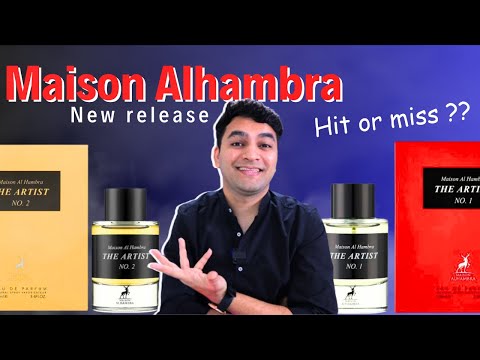 Maison Alhambra Artist No. 1 and Artist No. 2 Fragrance Review ⚡️ Are they Worth It?