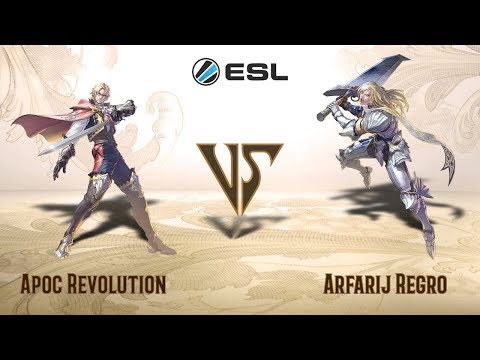 Apoc Revolution (Raphael) VS Arfarij Regro (Siegfried) - ESL (PS4) Open Cup #2 (Europe)