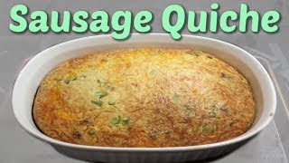 Jimmy Dean Sausage Quiche Recipe!