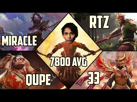 Miracle Qupe VS SingSing Arteezy Neta ◄ 7800 MMR AVG Dota 2 Stream