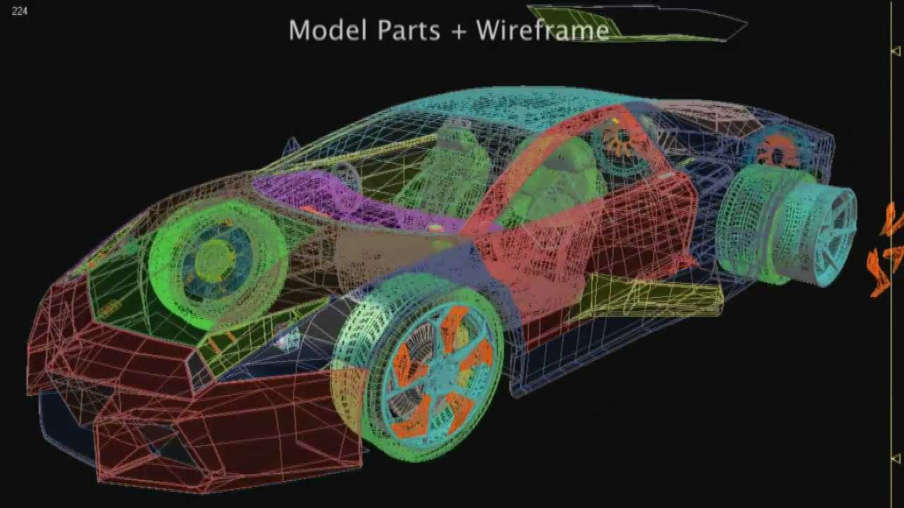 Lamborghini Reventon Animation - Making of video