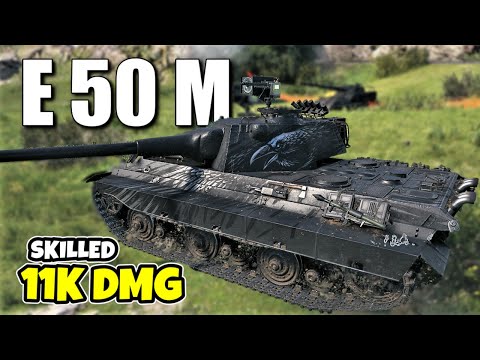 WoT E 50 M Gameplay ♦ Skilled 11k Dmg ♦ Medium Tank Review