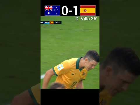 Australia vs Spain FIFA World Cup 2014 Group Stage #shorts