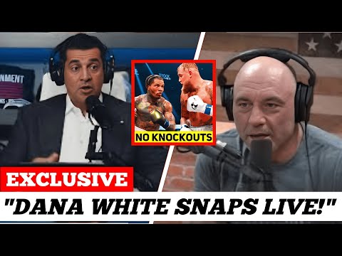 “I HATE IT!” Dana White EXPLODES Over Jake Paul vs Gervonta Davis Fight Rules!