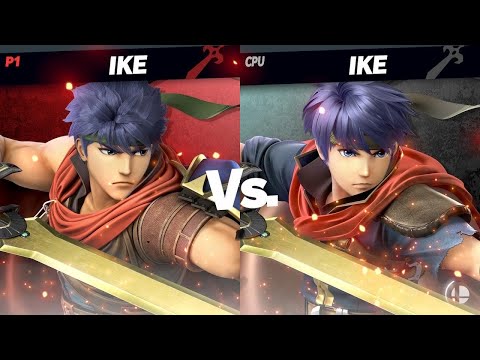 Super Smash Bros Ultimate - Radiant Dawn Ike (me) vs Path of Radiance Ike