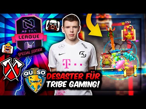 DESASTER FÜR TRIBE GAMING gegen Team Queso? | TNT am Limit! | Clash Royale Deutsch