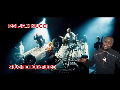 AFRICAN GUY REACT  RELJA X NUCCI - ZOVITE DOKTORE   (REACTION!!!)| The React Kingdom