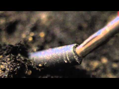 Cella a Combustibile Microbiologica (MFC) senza membrana a scambio protonico. Microbial fuel cell