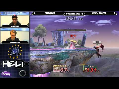 HELIX - [A]rmada (Peach) Vs. HEIR | reaper (Marth) - Grand Final