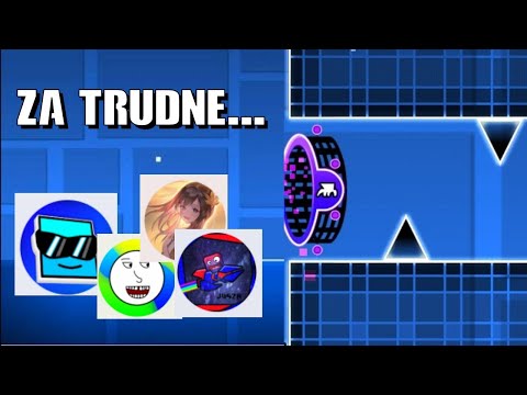 Zrobiłem Hardkorowy Poziom dla Youtuberów w Geometry Dash
