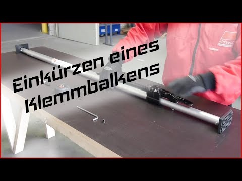 SUER - Einkürzen eines Klemmbalkens