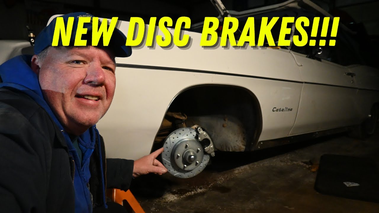 How to: Power Disc Brake Upgrade 1967 Pontiac Catalina! Installing MP Power Brakes