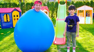 Jason और Alex और गुब्बारे वाले बच्चों के लिए मजेदार कहानियां!