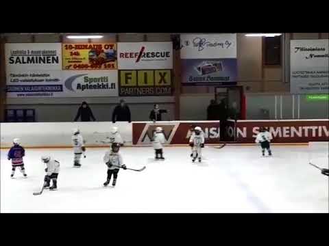 Kiekkokouluturnauksessa 2018 - hups!