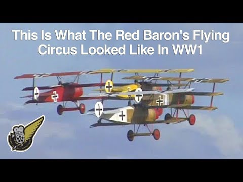 Seven Fokker Dr.1 Triplanes of Jasta 11