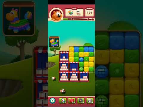 Toon Blast Level 2105 No Boosters Series